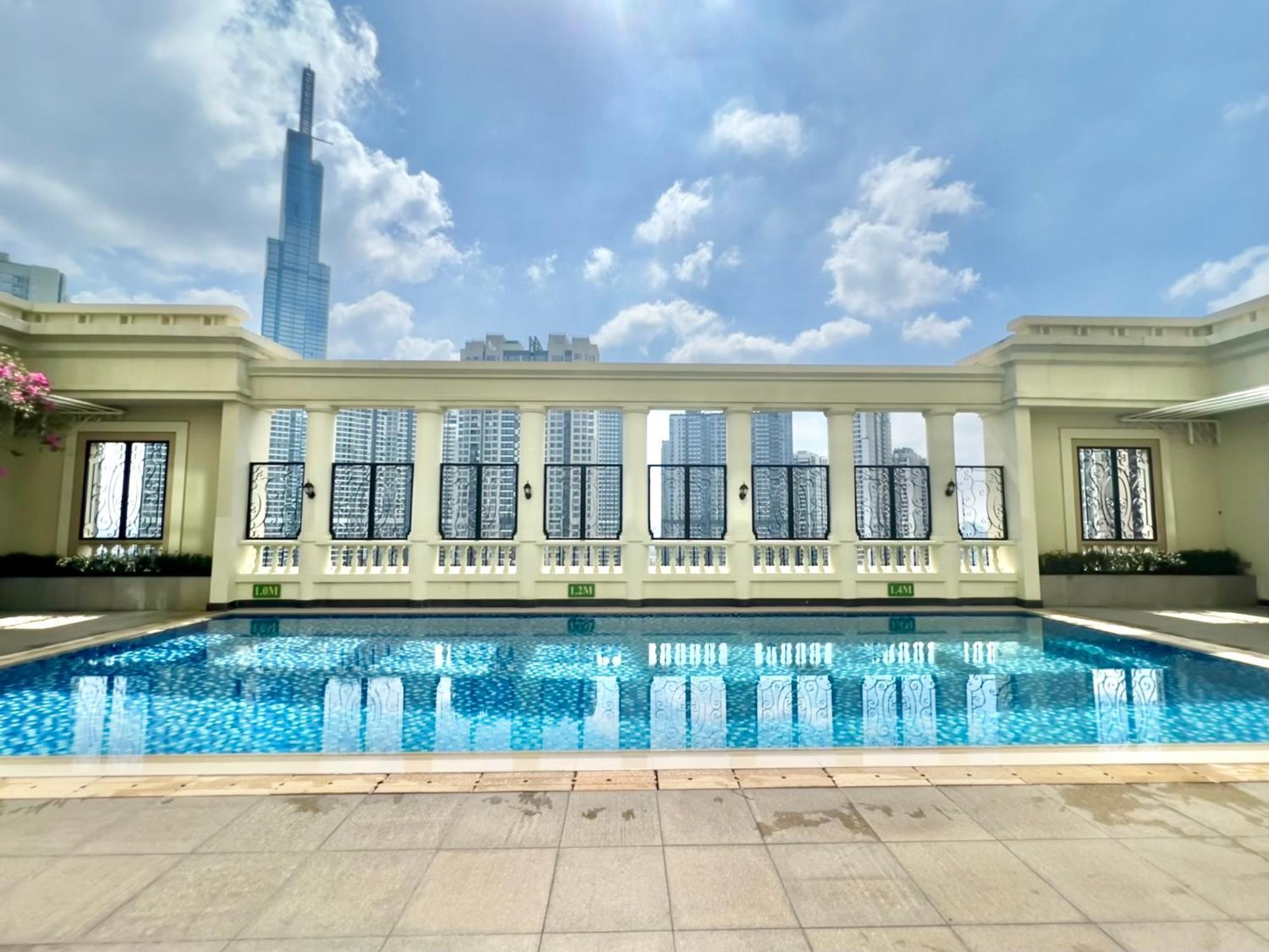 Diny Aparthotel - Rooftop Pool - The Manor 2 Ho Si Minh-város Kültér fotó